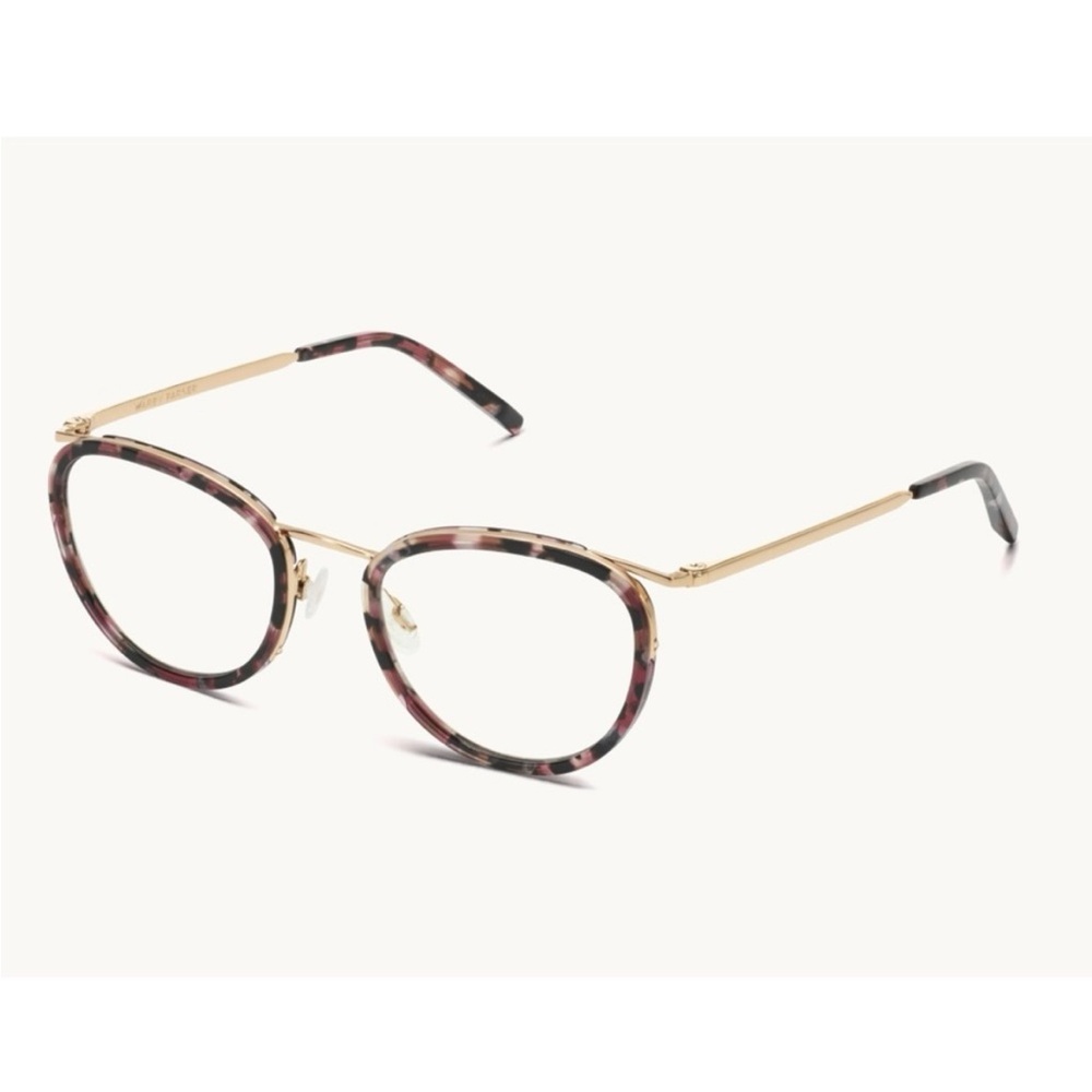 Warby Parker Tortoise and Gold Glasses